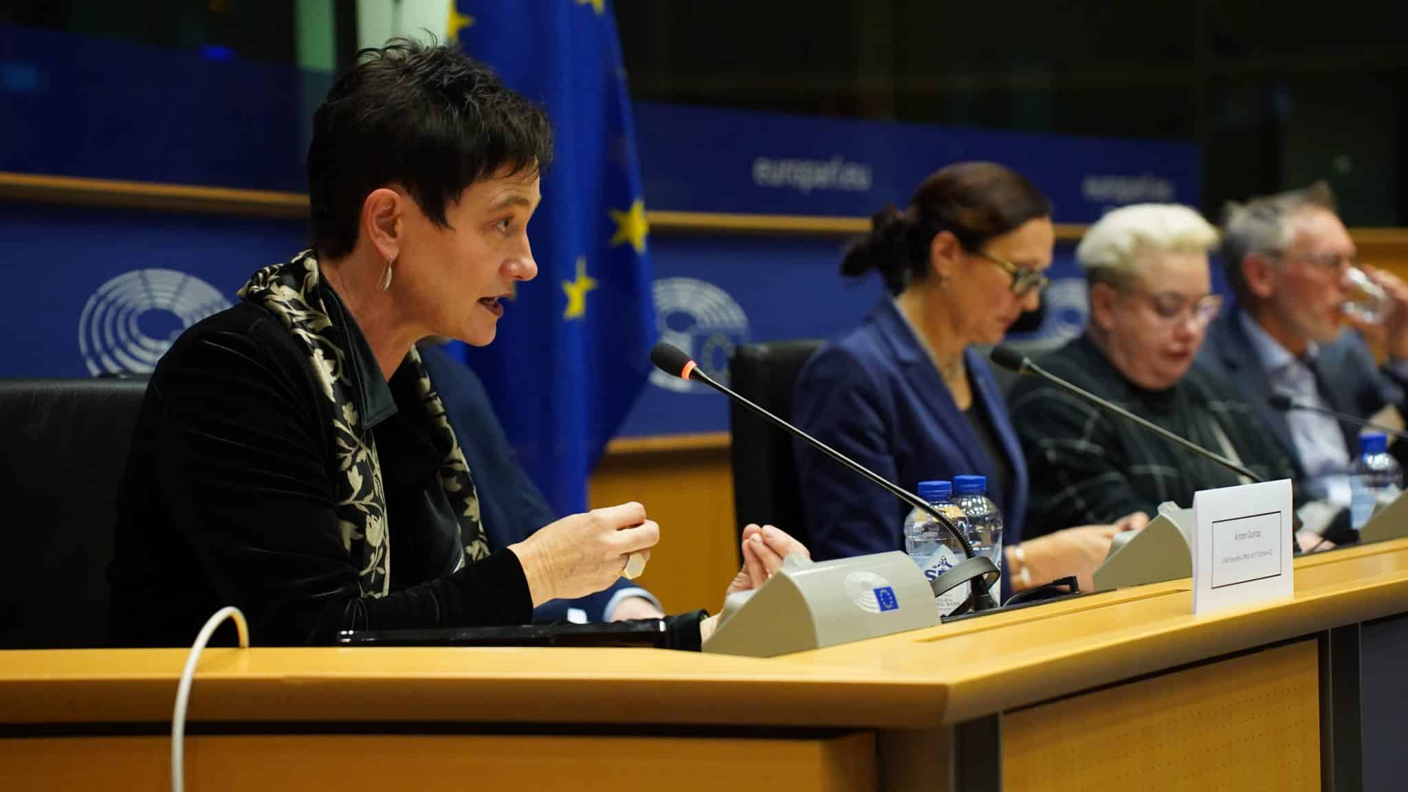Kirsten Dunlop at the launch of the Systems Transformations Hub 2023